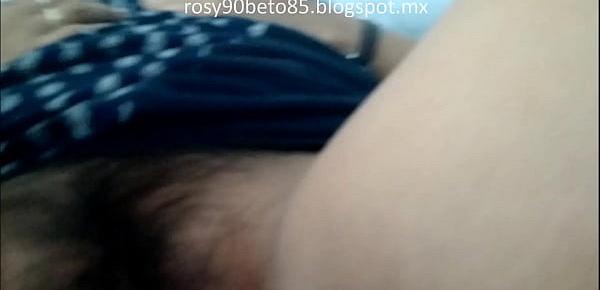  Rosy 25 de Mexico DF ... Mi video disfrutando con un vibrador
